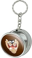 Vista 1 de GRAPHICS & MORE Looney Tunes Taz Face - Llavero de bolsillo portátil para viaje, con soporte para cigarrillos