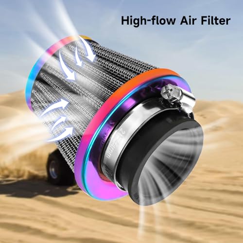 Image of FVRITO Mini Bike 212 Carburetor VM22 Carb Kit for Predator 212cc 196cc 224cc Coleman CT200U BT200X CT200U-EX RB200 KT196 Go Kart Massimo Baja Warrior Heat MB200 Performance Parts Stage 1 Kit Rainbow