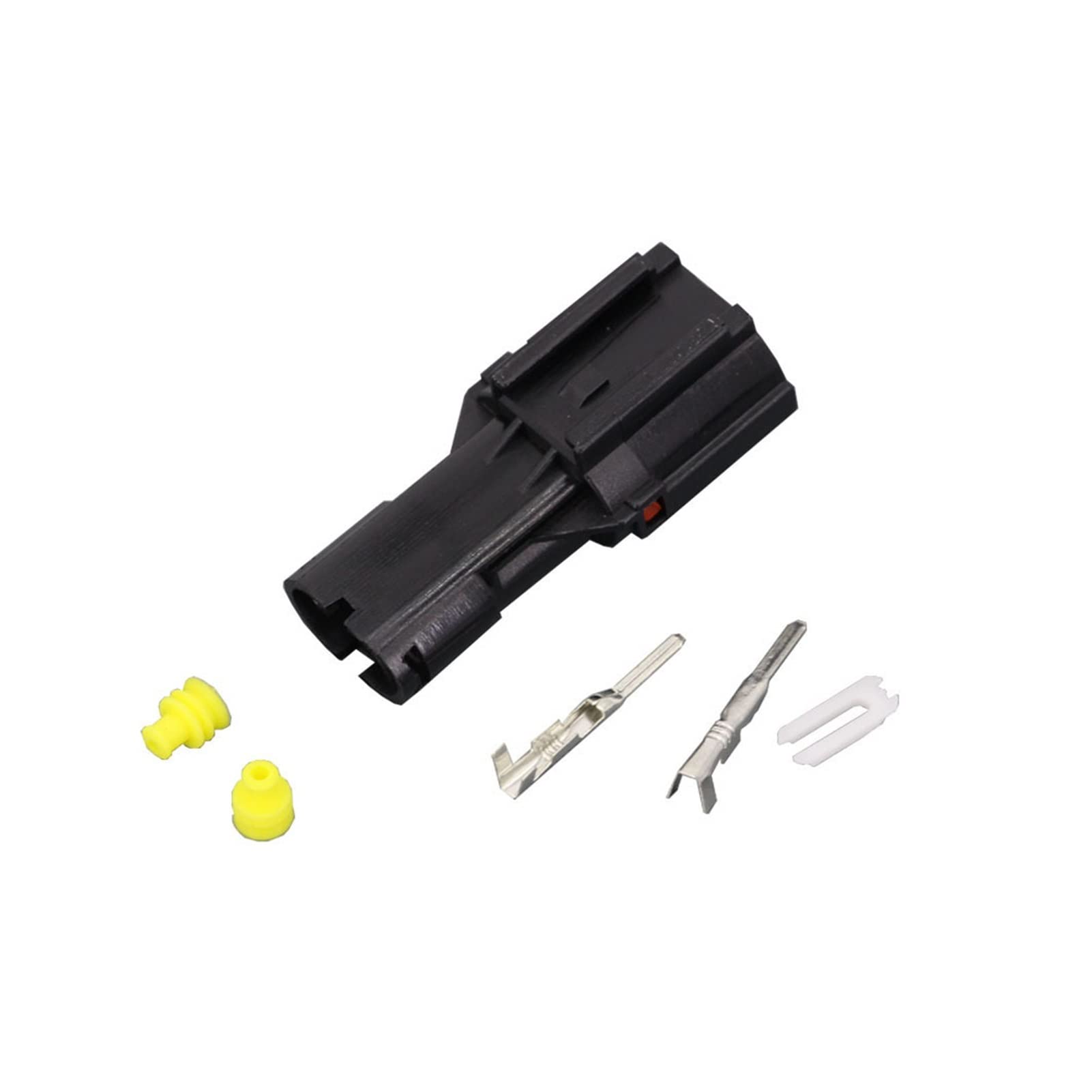 5 conjuntos con conector de alambre eléctrico impermeable 2 pines DJ7021-1.8-11/21 Conector automóvil DJ7022Y-2-11/21 2P