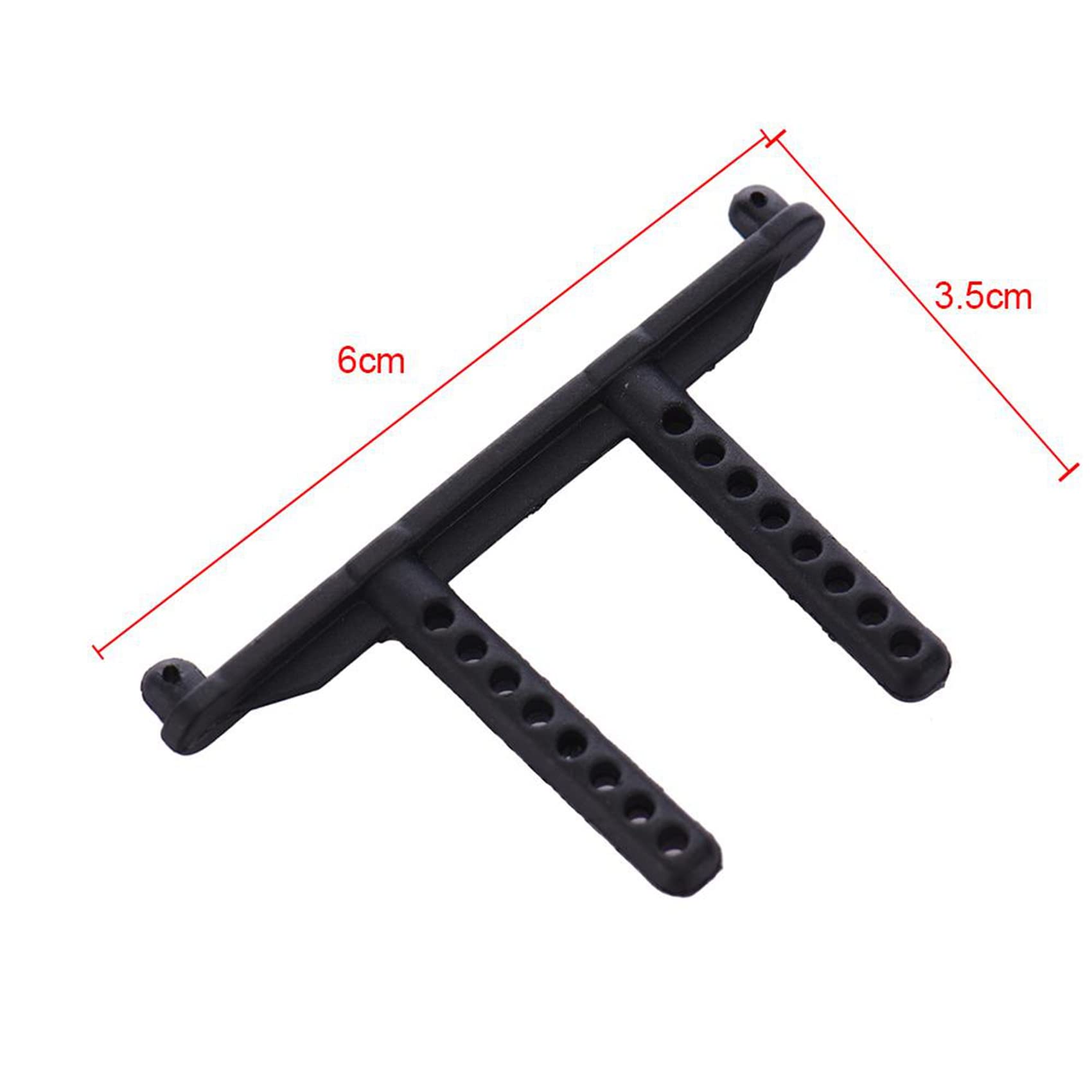 Jiyaohui 4 Pièces Supports De Coque De Voiture 15-SJ03 – Pour Voiture RC S911 / 9115 / 9116, 1:12, Plastique Noir