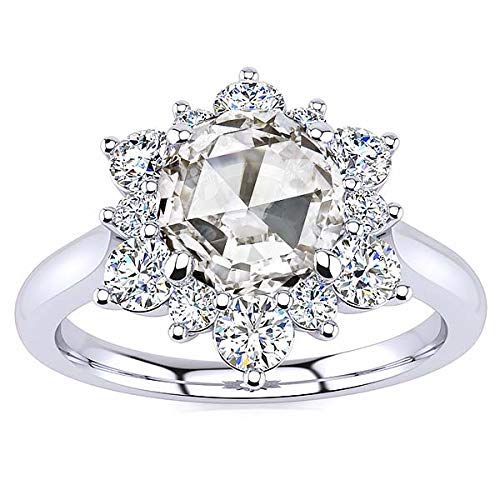 snowflake cut gemstone