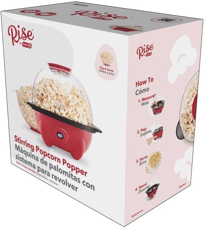 RSP450GBRR04 RED Popcorn Popper - Quantity 1