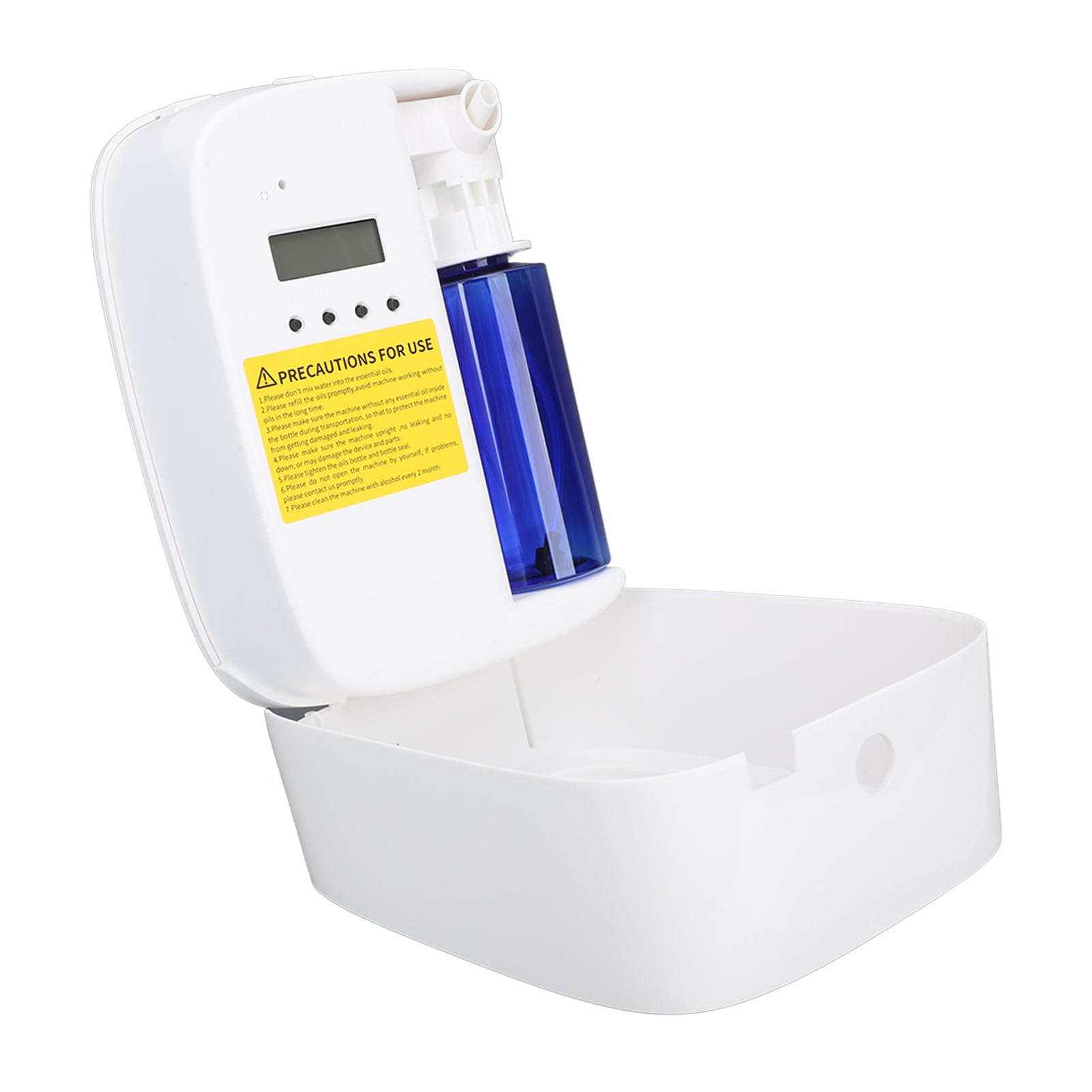 Cryfokt Dyfuzor Zapachowy do Powietrza, 500 m³, Montowany na ścianie, z pojemnością 200 Ml i Sterowaniem Czasowym, do Aromaterapii (Wtyczka EU typu standardowego)