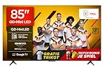 TCL 85 Zoll 85Q6C QLED Mini LED Fernseher, 4K HDR Premium, Dolby Vision IQ & Atmos, Onkyo 2.1, Smart Google TV, 144Hz Motion Clarity Pro, AMD FreeSync Premium Pro, HDMI 2.1, AirPlay 2