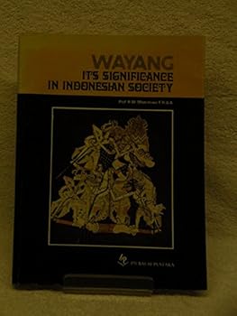 Hardcover Wayang, its significance in Indonesian society Book