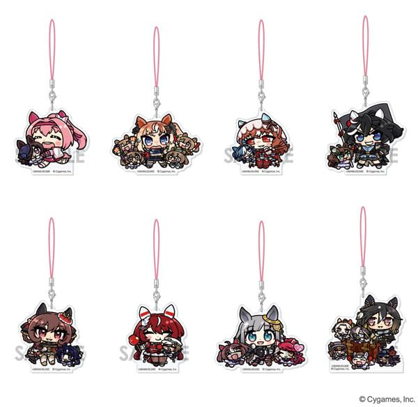 ウマ娘 プリティーダービー アクリルストラップ～ぬいぐるみと一緒に～Vol.6 Amazon.co.jp: ウマ娘 プリティーダービー アクリルストラップ