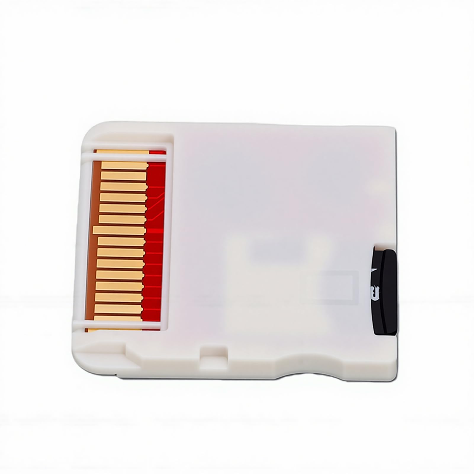 Annadue Scheda Flash per Videogiochi per Console di Gioco 2DS 3DS, Scheda di Memoria Flash Personalizzabile con Memoria Integrata da 64 GB, Cartuccia di Gioco per Giochi (WHITE)