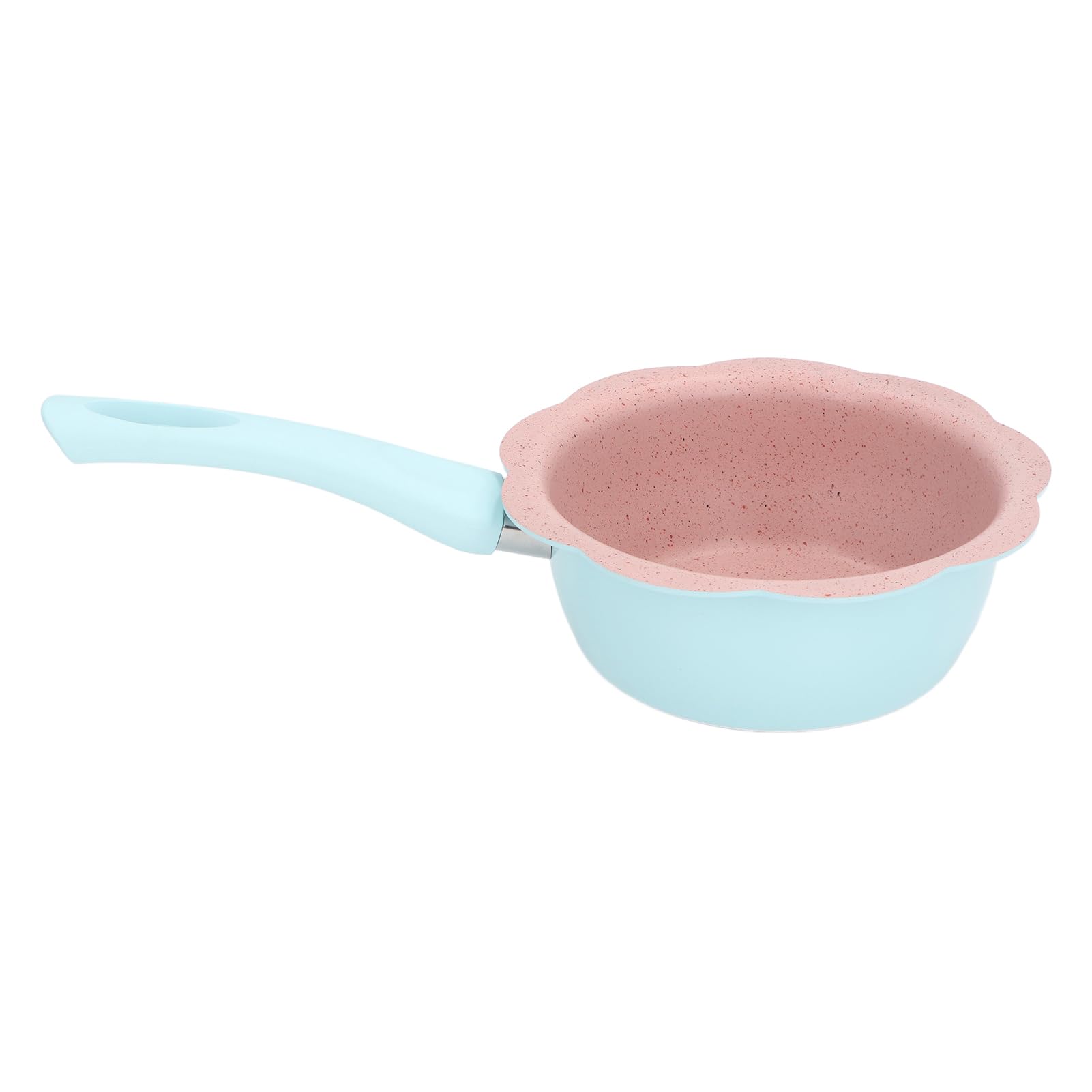 Cryfokt Cacerola Antiadherente con Tapa y Cesta para Cocinar Al, Olla para Cocinar Leche con Resistente Al Calor para Alimentos para Bebés, Fideos y s (Tipo 2)