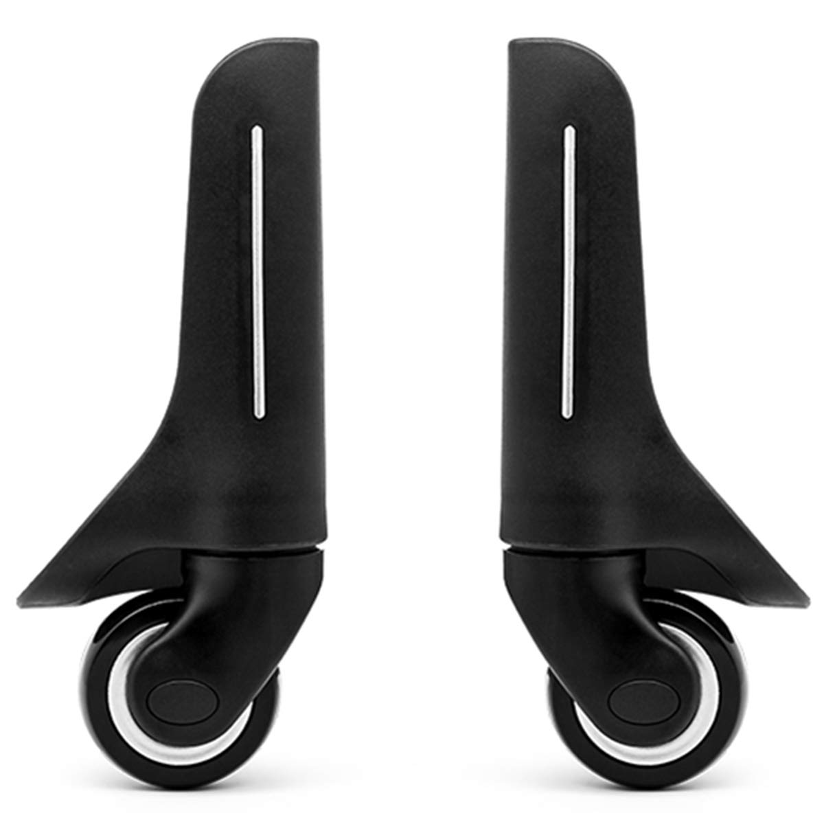 A Pair/Set Connected Wheels for Spinner Wheels Replacement BW009# (YongFeng) DIY Luggage Wheels Repair Draw bar Box Parts