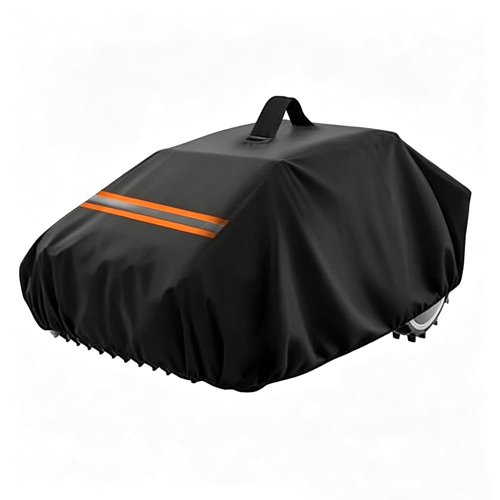 Abri Robot Tondeuse pour Sunseeker X7, Protection UV Coupe-Vent Imperméable Housse pour Tondeuse Robotisée
