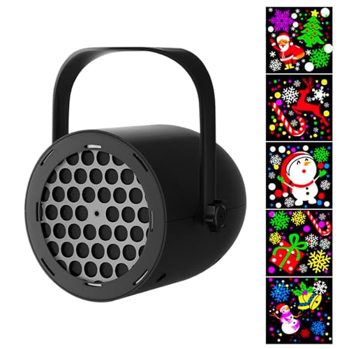 Proyector de Luces Navideñas,Lámpara Con 16 Patrones,Proyector De Luces LED Para Navidad | para Techo Nocturno Habitación Infantil Dormitorio Casa Espacio Exterior