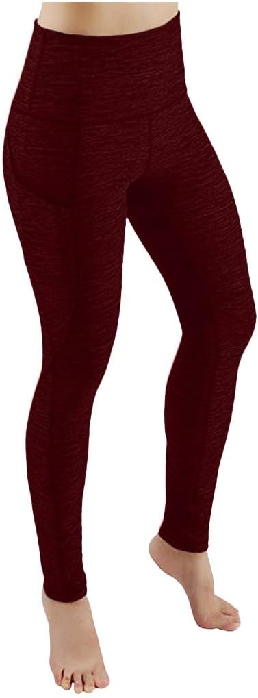 GenericWorkout Out Leggings Sports Running Women Pants Pocket Yoga Athletic Fitness Pants Office Trousers for Women UK Fur Lined Leggings Kids End of Year Gifts for Women Womens Clothes Sale Clearance