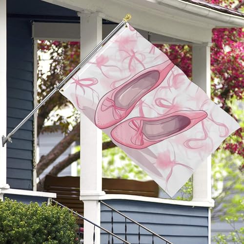 Drapeaux de jardin anti-déchirure grand format pour mât de cour extérieur - 7