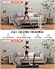 WELLFIT Walking Pad Treadmill with 10% Incline, Under Desk Treadmill for Home/Office, 2 in 1 Folding Treadmills with APP/Remote Control and LED Display, 0.6-7.6 MPH 360 lbs Capacity