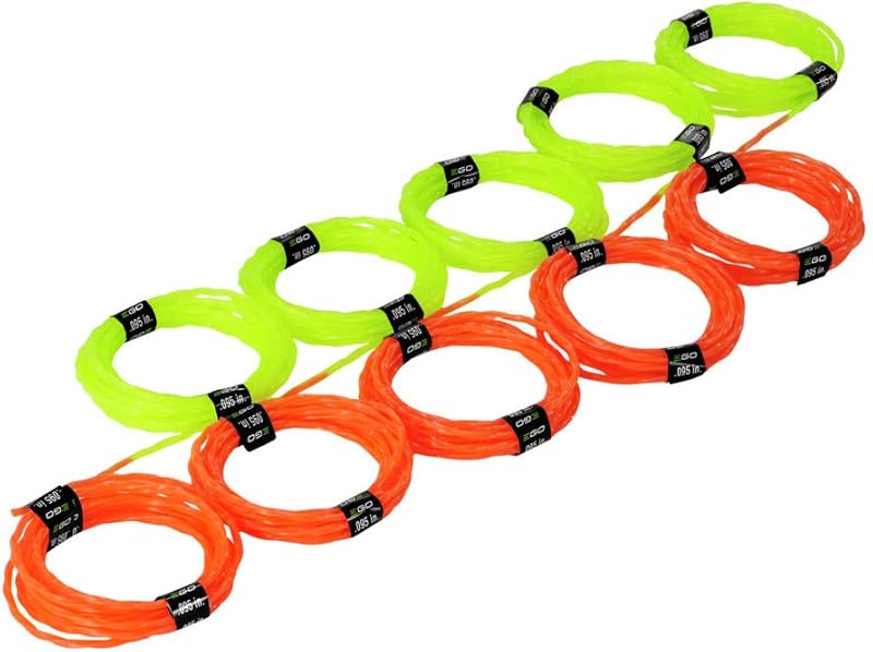 EGO POWER+ 095" Línea de desbrozadora precortada de doble color para desbrozadoras de hilo de 15" - AL2420PD