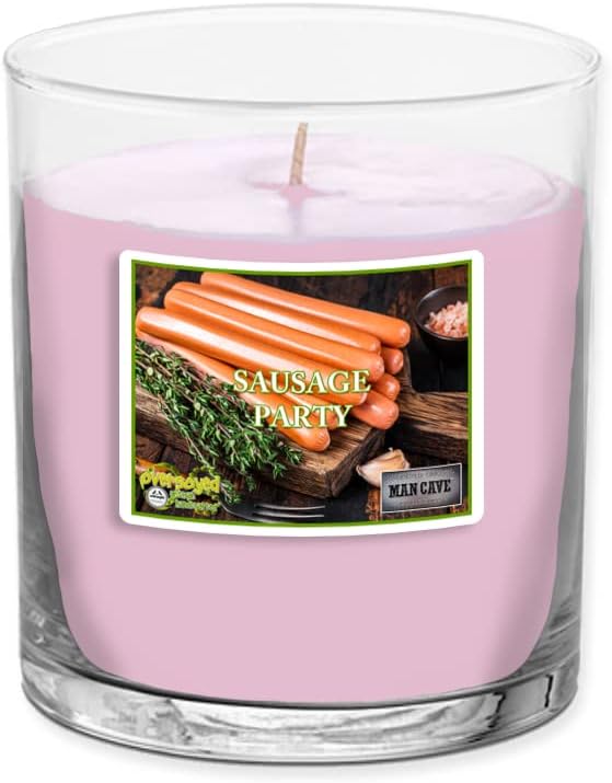 Foodie Favorites Man Cave Man Candle Hand Poured Soy Tumbler Candle Mini Set - 3 oz - Handmade in The USA
