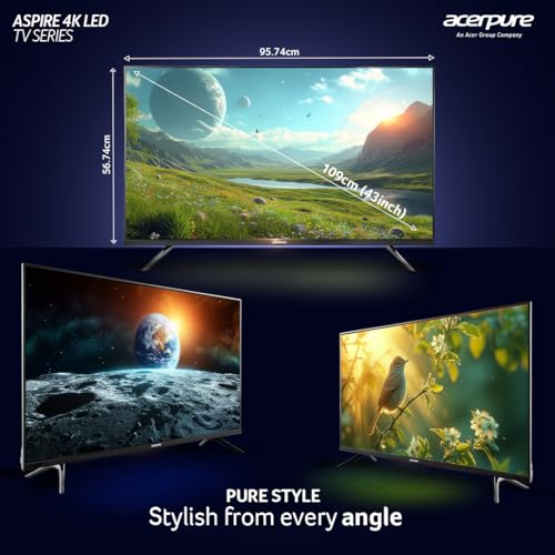 Acerpure 109 cm (43 inch) Aspire Series FHD LED Smart Google TV AP43FG41AASPD Model (Black) 11 51vW6aWRDRL