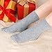 Moyel Warm Wool Cashmere Socks for Women Women’s Thermal Winter Socks Thin Soft and Cozy