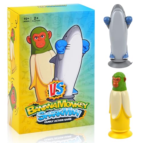 Banana Momkey vs Sharkman: Juego de fiesta familiar miniatura 1