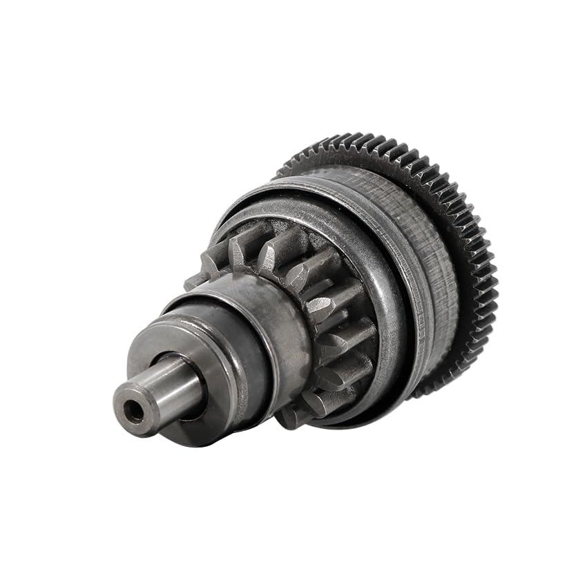 Starter Bendix for Honda SA50 AF16/3H1/AF22, SA50P 3H1, SA50S AF21, SFX50 AF46/AF37/AF39, SFX50MM AF37/AF39 (14T/63T) Metal Cranking Starter Motor Part