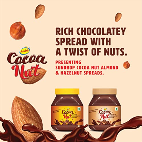 Image of Sundrop Cocoa nut Almond Choco Spread, 350 Grams (Pack of 3)