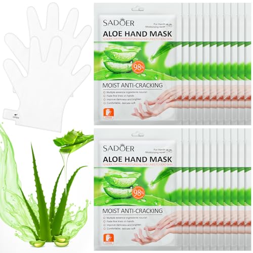 24-Pcs-Aloe-Vera-Hand-Mask-Hydrating-Hand-Mask-Skincare-for-Dry-Cracked-Sensitive-and-Oily-Skin-Aloe-Skincare-Hand-Mask-for-Moisturizing-Soothing-and-Sun-Care-Hand-Masks-for-Women-Skincare