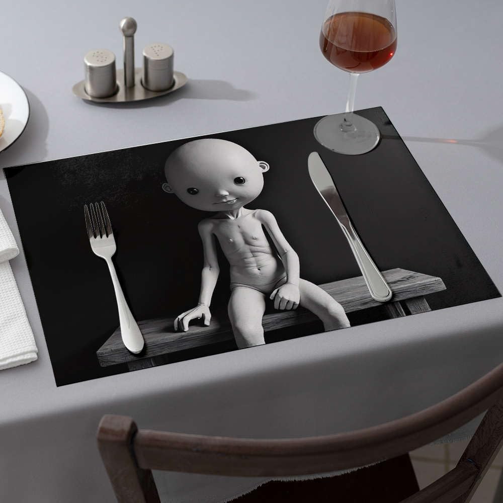 Set de table de Pâques lot de 6 pour protéger le comptoir des rayures et des plats chauds