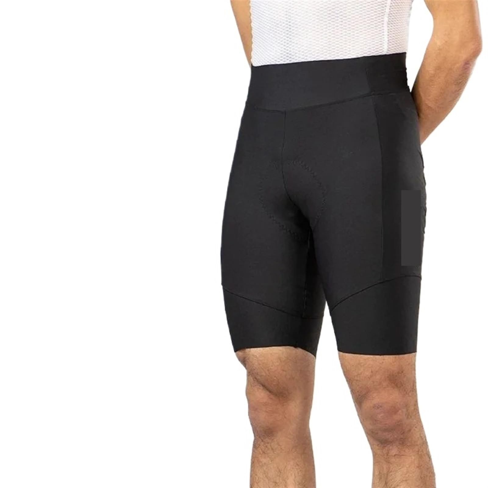 Fahrradhose Herren-Radhose, atmungsaktiv, 3D-gepolstert, mit Schwamm, stoßfest, Radsport-Shorts for Herren(Blue,XXXL)