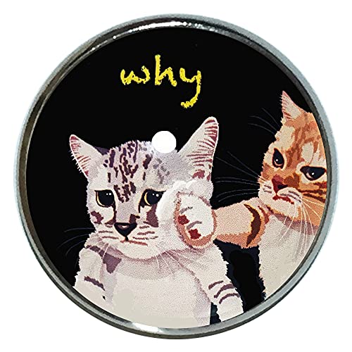 猫 ピンバッジ なんでやねん 2 ピンバッチ 猫 ブローチ 猫ピン