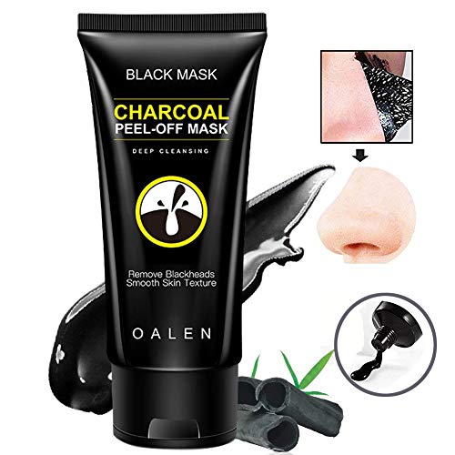 Itwinkledd Blackhead Remover Mask Bamboo Activated Charcoal Peel Off Black Head Mask Deep Cleansing Facial Pores Face Mask #TOP1