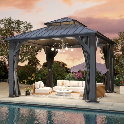 HOWSVN 12×12 Hardtop Gazebo