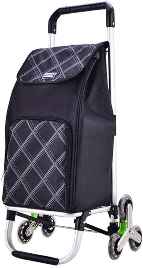 Einkaufstrolley Einkaufswagen Alter Mann Einkaufswagen Leben Haushalt Gepäck Anhänger Reise Einkaufstasche Faltbarer…