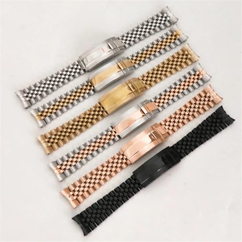 Bracelet de montre 20mm style chic avec boucle ajustable - 7