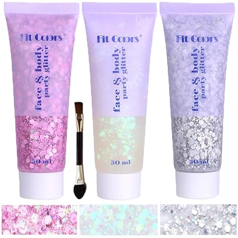 Angels Beauty Chunky Glitter Gel Cover