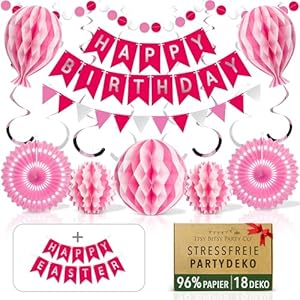 Itsy Bitsy Party Co. Geburtstagsdeko Girlande