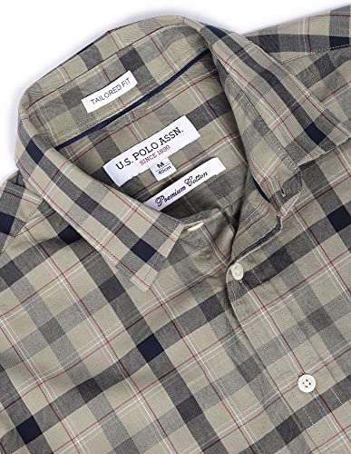 Image of U.S. POLO ASSN. Men's Cotton Tailored Fit Shirt