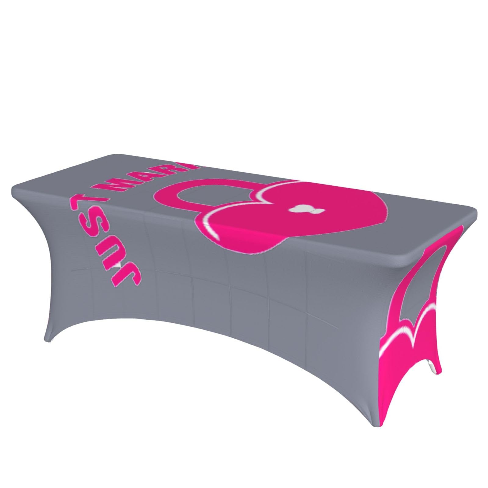 Nappe extensible Just Married pour protéger vos grandes tables de fête