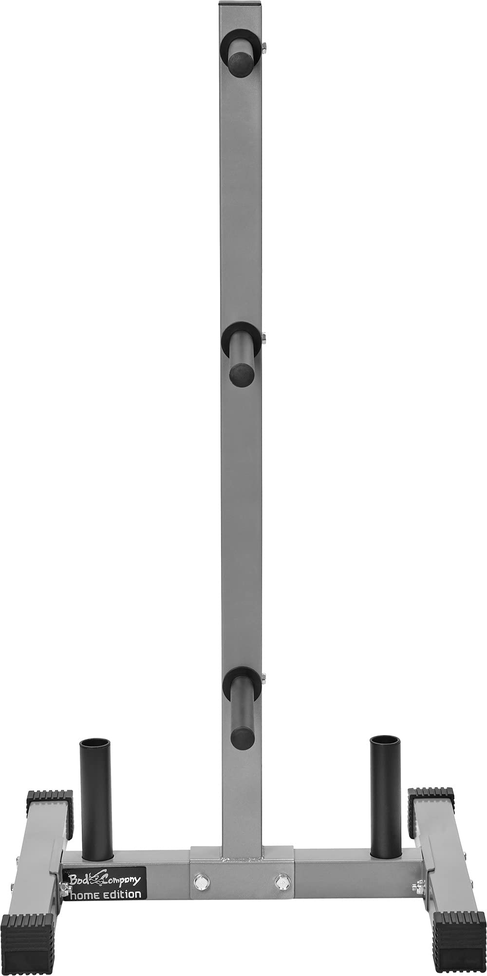 Bad Company BCA-98 - Soporte para discos de pesas con 6 soportes para discos de pesas de 30/31 mm (6 soportes para discos de pesas de 30/31 mm, capacidad de carga máxima de 200 kg)