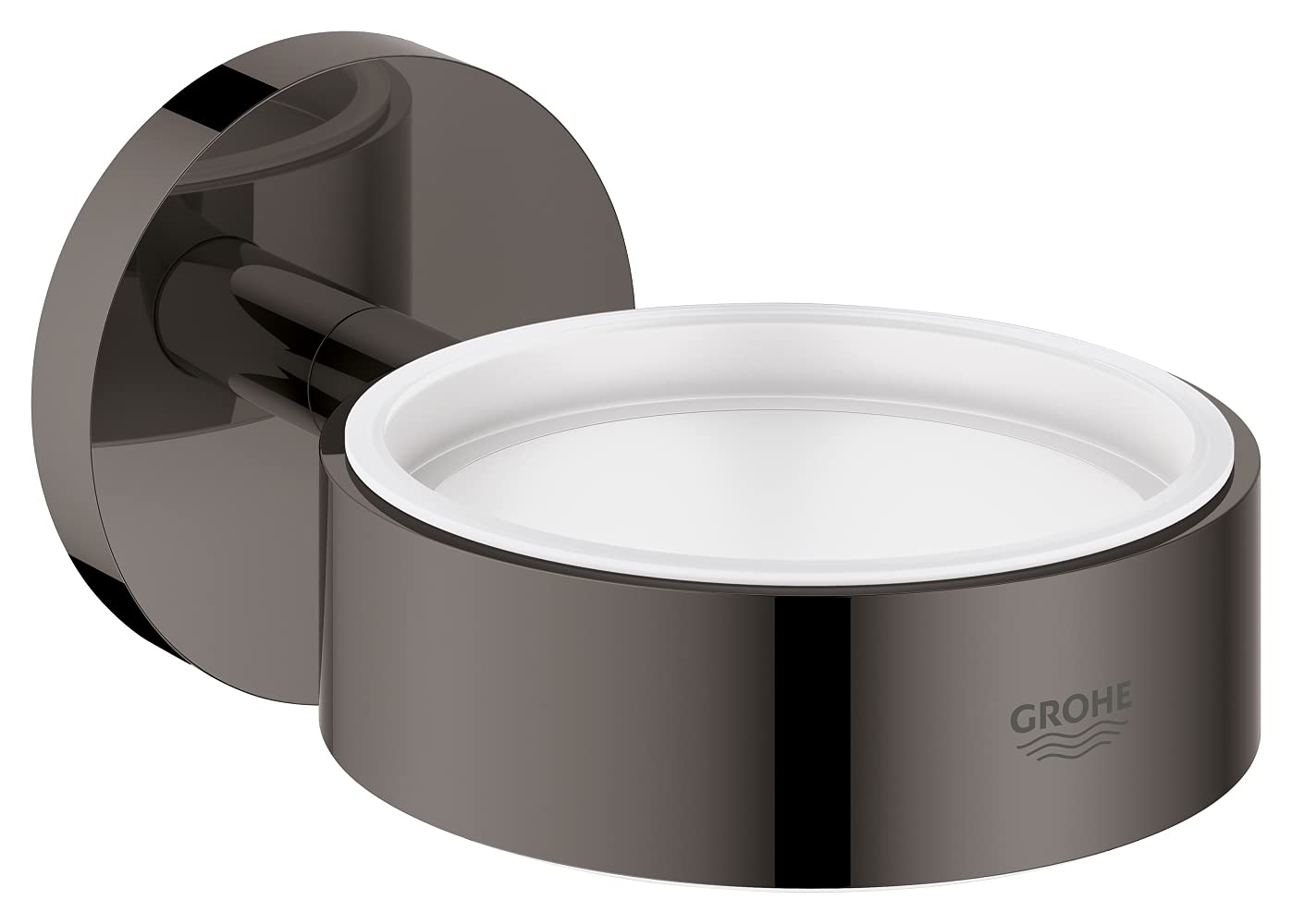 Grohe - Essentials Soporte para vaso / dispensador - Hard Graphite