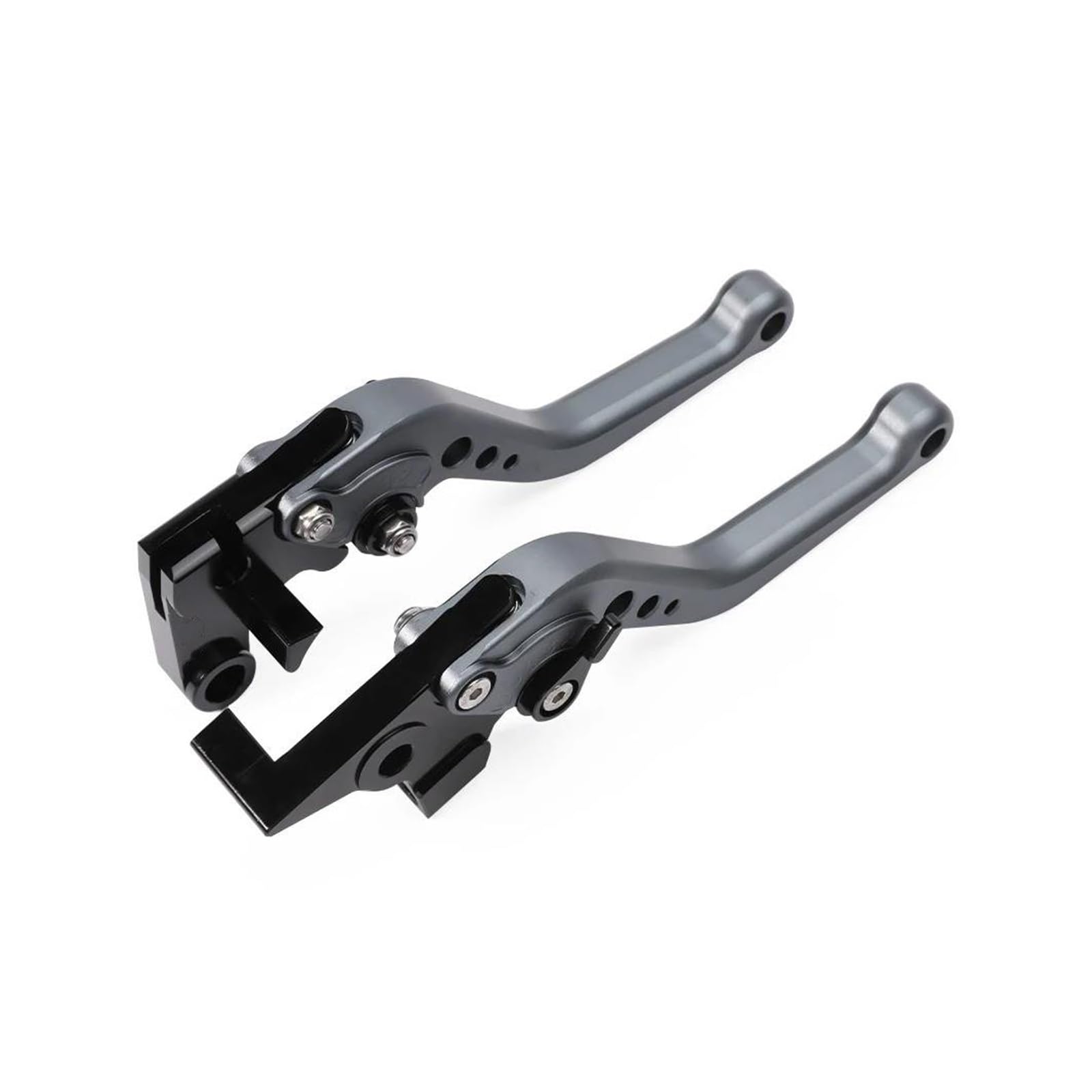 USQBUZHHK Brake Clutch Lever Brake Clutch Lever for F800GS ADV F800R F800GT F800ST F800S F650GS F700GS F800 F650 GS Motorcycle Adjustable Handles(Gray)