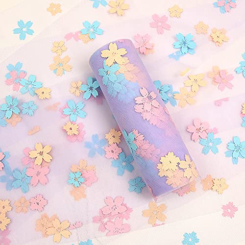 Premium Purple Tulle Rolls - 6 Inch x 10 Yards Sparkling Tulle Fabric for Weddings, DIY Crafts, and Party Decorations 5 Premium Purple Tulle Rolls - 6 Inch x 10 Yards Sparkling Tulle Fabric for Weddings, DIY Crafts, and Party Decorations - Image 4