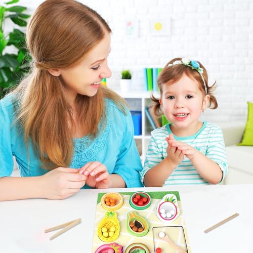 Jouet de tri de couleurs en bois : idée cadeau d'anniversaire