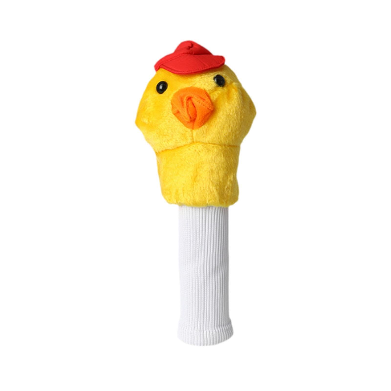 Funda Protectora de Peluche con Forma de para Madera de Calle, Funda Protectora Adorable para La Cabeza del Palo de Golf, Ideal para de Go