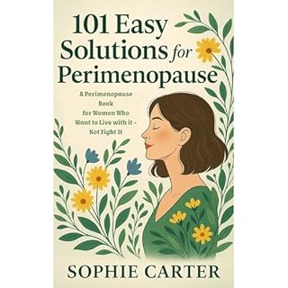 101 Easy Solutions for Perimenopause Audiolibro Por Sophie Carter arte de portada