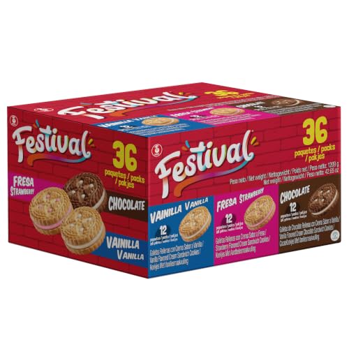 Festival Galletas Club, Multipack con Variedad de Sabores Irresistibles