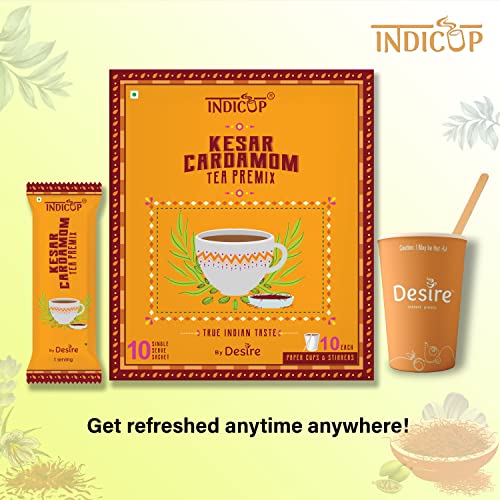 Té instantáneo Kesar Cardamom 1 unidad miniatura 6