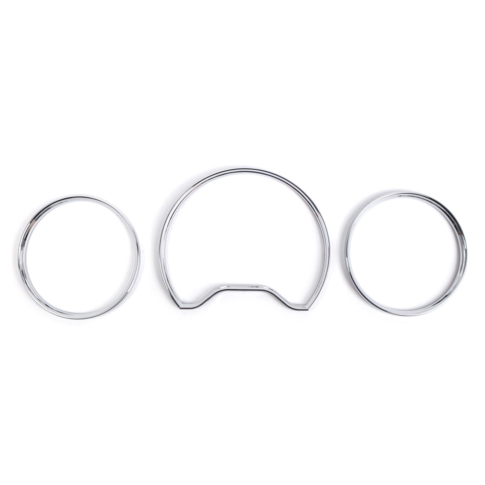 Anillos de diales cromados de alta precisión para el bisel del velocímetro de W202 W208 W210 8
