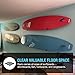 Ho Stevie! Surfboard Wall Mount - Strong Racks Hold Any Size Surfboard - Easy To Install (Hardware Included) - Felt Padding Protects Your Surfboard