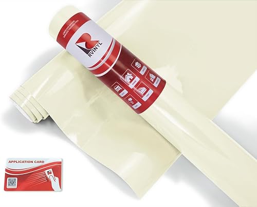 3M 7125 - Rollo de lámina de vinilo con gráficos Scotchcal 90, color blanco antiguo, 2 x 1 pie, para Cricut, Silhouette Cameo, manualidades,