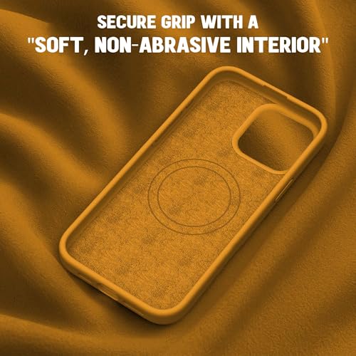 Image of Kratos Active Grip Silicone Case Cover Compatible with iPhone 14 Plus - Enhanced Protection, Wireless Magnetic Charging Case with Raised Edge Camera & Screen Protection, Shock-Resistant Design Orange